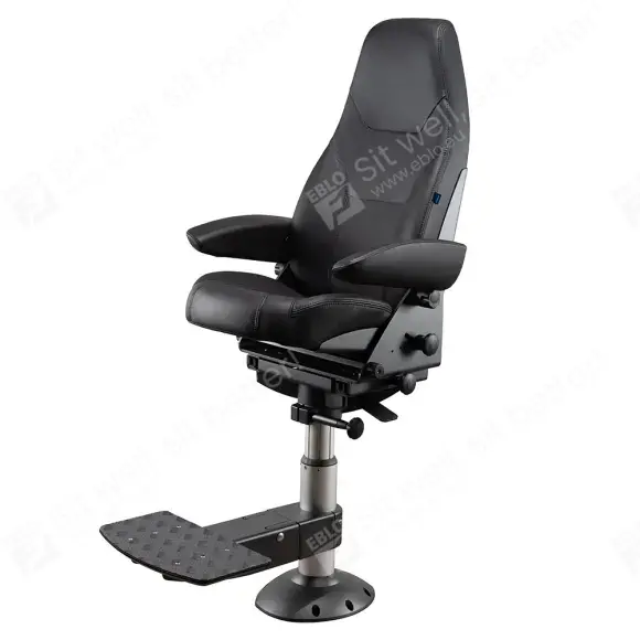 US.905030 Norsap 1000 standaard stoel leer incl. flensvoet & voetensteun Norsap 1000 standaard stoel leer incl. flensvoet & voetensteun US.905030